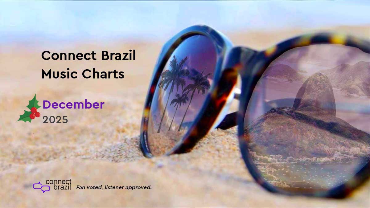 December's Top Ten brings a new #1, a surge of activity across our Top 20, plus our Brazilian Christmas Chart. Fan voted, listener approved!

connectbrazil.com/connect-brazil…

#ConnectBrazilTop10 #BossaNova #BrazilianJazz #ConnectBrazil