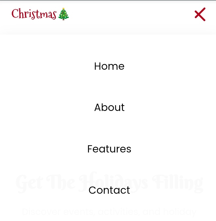 Darasimi120946's tweet image. Day 5 – Building in Public 
Made the navbar fully functional today using JavaScript!
Menu now opens and closes smoothly on mobile. Step by step we move
#buildinpublic #day5 #javascript #webdevelopment #frontenddev #christmaswebsite #CodingJourney