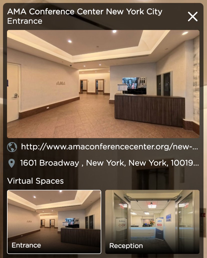 Our New York Center is ready for your next meeting in Times Square. Take a 360º virtual tour of that Center today at >> heyor.ca/1Ij59G #NewYorkCity #TimesSquare