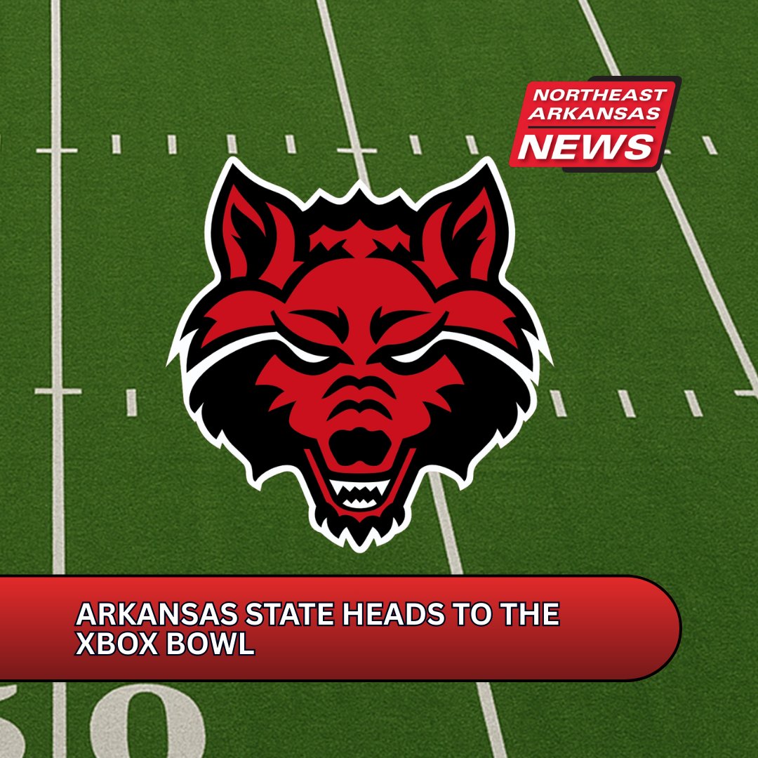 KJNBNews's tweet image. #WolvesUp The Arkansas State Red Wolves will play Missouri State in the Xbox Bowl on December 18, marking their third straight bowl appearance.

kjnbtv.com/sports/arkansa…