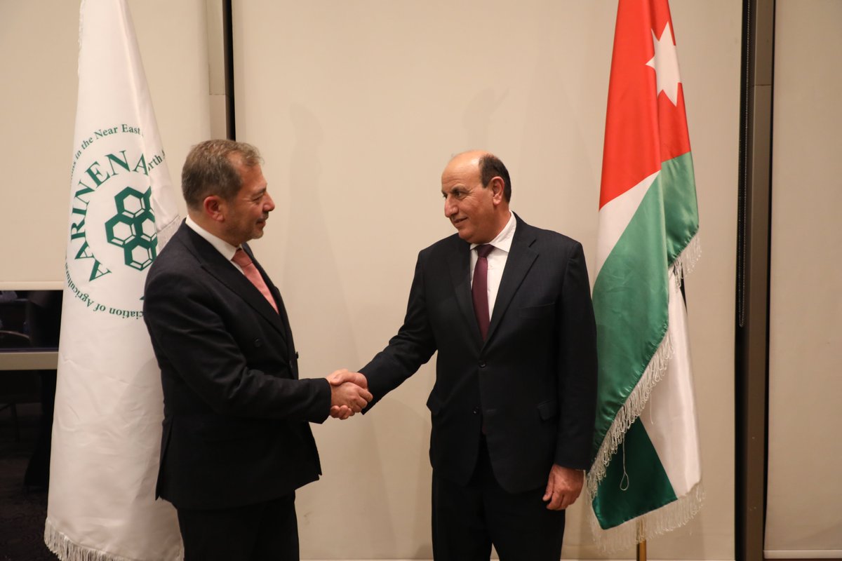AARINENA General Assembly Meeting Held in Amman; Dr. Mustafa Altuğ ATALAY Elected President for 2026–2028

The Association of Agricultural Research Institutions in the Near East and North Africa (AARINENA) held its General Assembly meeting today, December 4, 2025, in Amman,