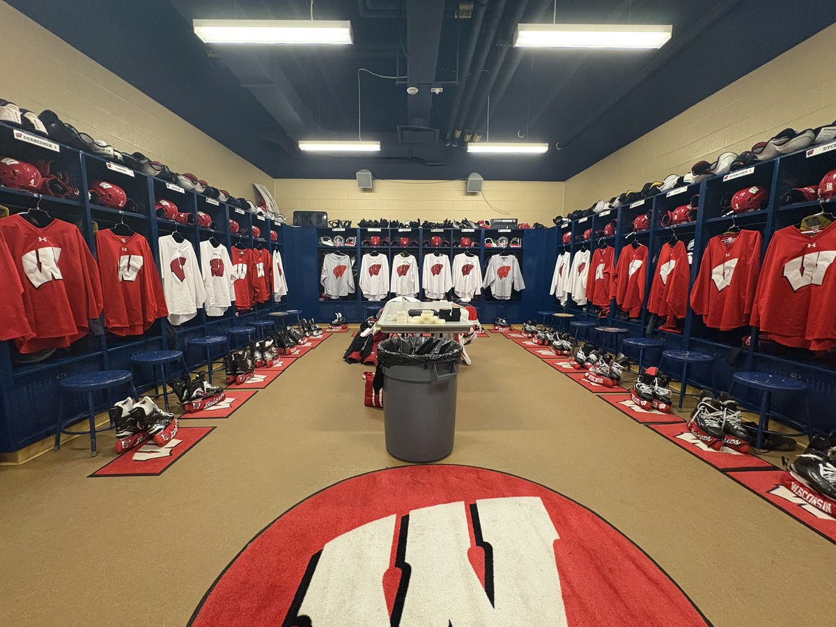 All set for practice at Notre Dame