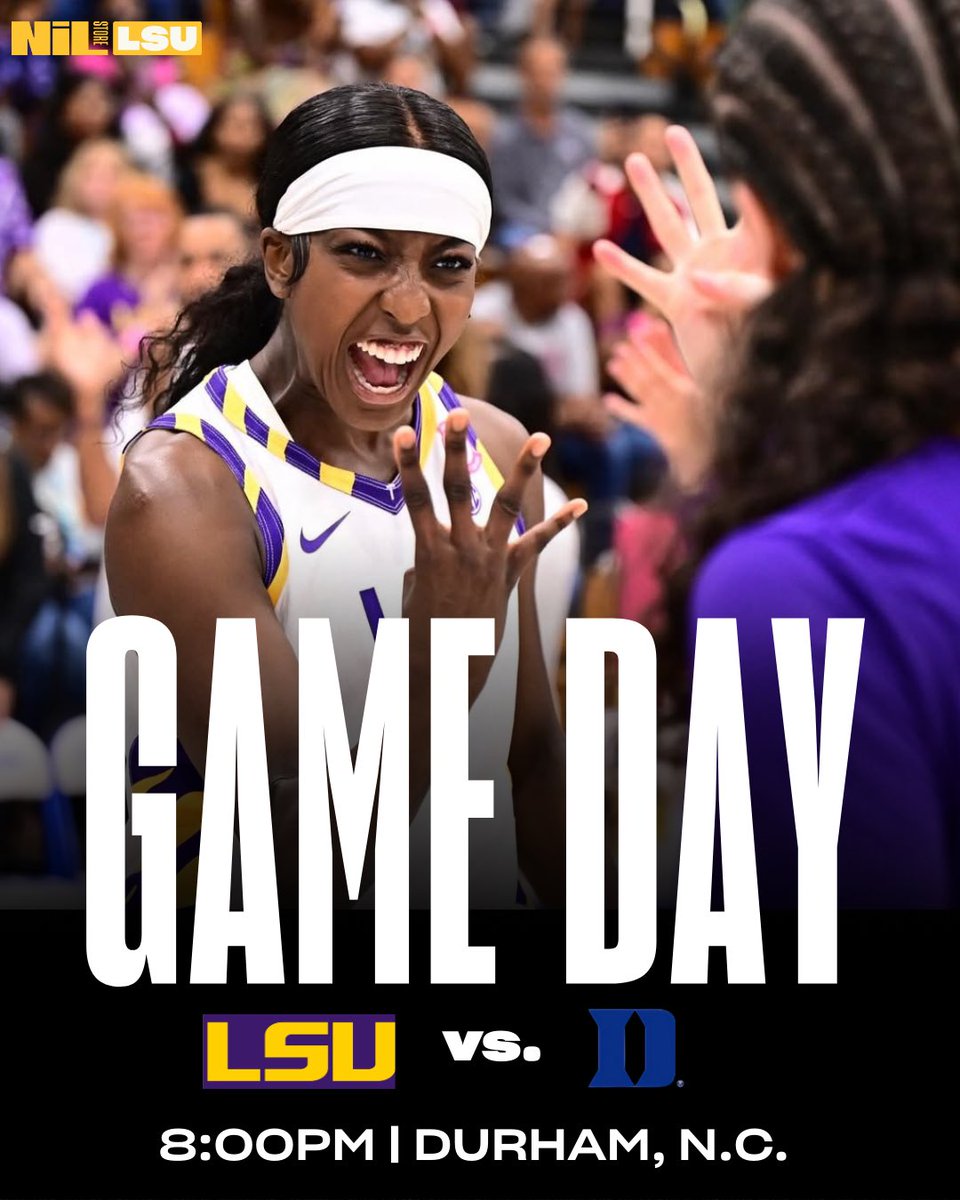 LSUNILStore's tweet image. Tonight’s gonna be a good one 👀🔥

Don’t miss LSU vs Duke tonight at 8 pm ct on ESPN!!!
#geauxtigers