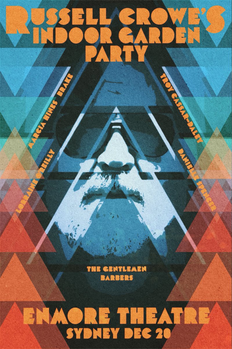 russellcrowe's tweet image. Are you learning the words so you can sing along at the 
Enmore Theatre 
Sydney
December 20th
?

 Indoor Garden Party 
with guests 
@troycassardaley 
Marcia Hines 
Brake (USA)
Loraine O’Reilly
Danielle Spencer

Save Me (Live in Siena 2024) youtu.be/UluhKmyWKyY?si… via @YouTube