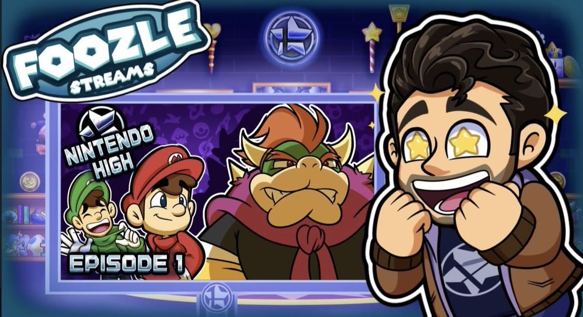 THIS SATURDAY
Join my buddy Foozle for a live stream at 2pmEST on Youtube.
He’ll be reacting to NH S1Episode 1 and talkin with chat.