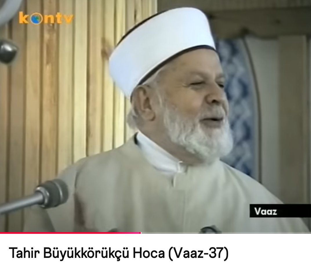 Elimde imkanım olsa memleketin bütün camilerinin hoparlöründen Tahir BÜYÜKKÖRÜKÇÜ Hocaefendi'nin vaazlarını yayınlarım.