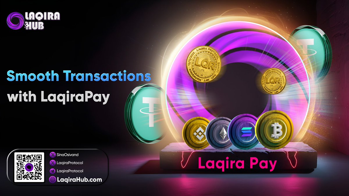 AjamDonya's tweet photo. @SinaOsivand This gateway is about to change everything.
#LaqiraPay #LQR #DeFi #Crypto #Bitcoin #ETH #BNB https://t.co/LpxYfYk3PD