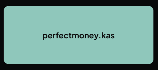 I am so pissed at Binance that I am creating my first giveaway.

This amazing KNS domain "perfectmoney.kas" will be gifted to one lucky winner. I had this for sale for 100,000 KAS on the marketplace, but I want to give it to someone who is tired of Binance snubbing Kaspa.

To