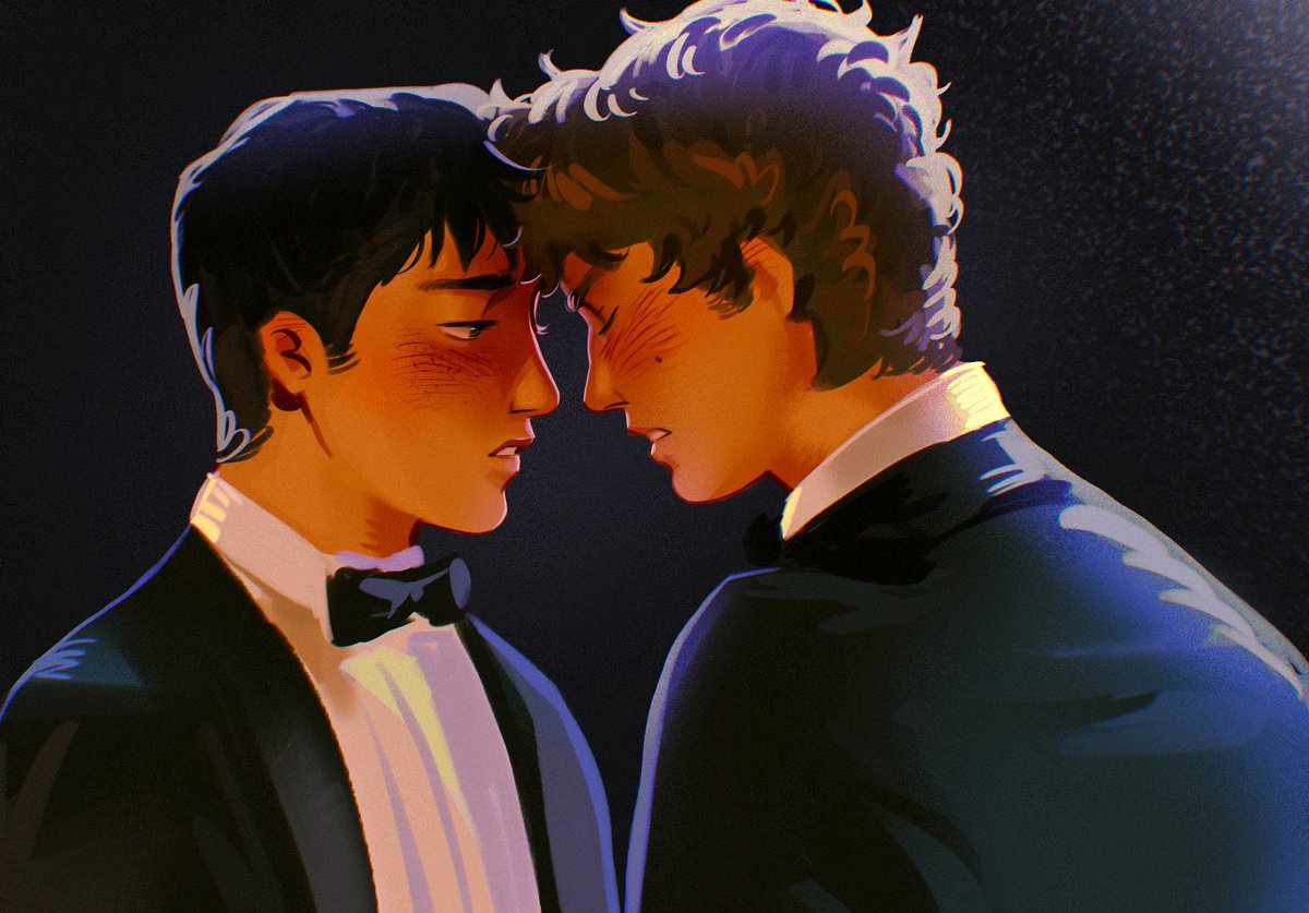 THECATKEO's tweet image. Hockey boyfriends 🏒 #heatedrivalry