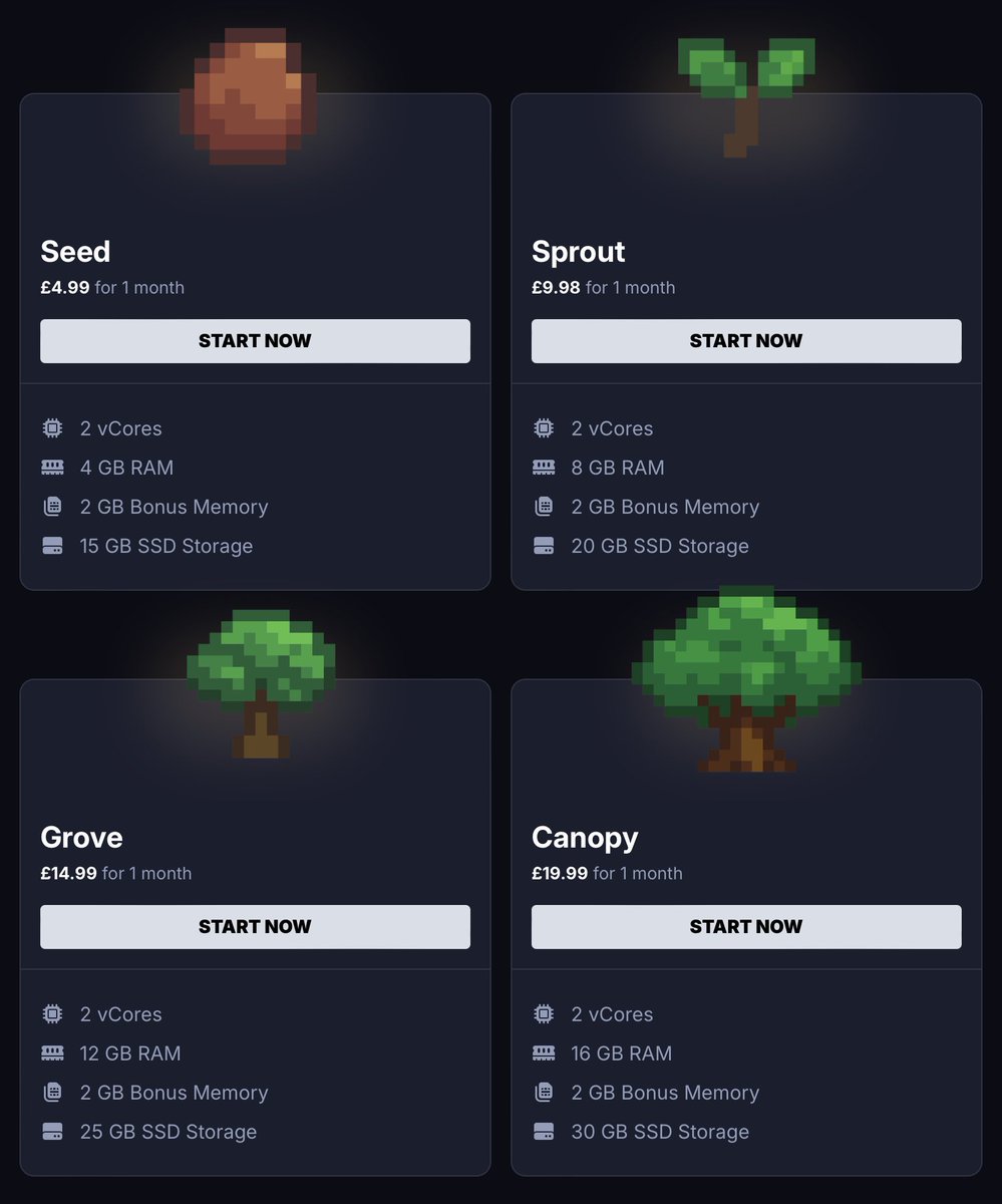 Introducing Our Eco Range Game Servers♻️

We’re giving older hardware a second life, keeping it out of landfills and turning it into affordable, reliable game servers.

Reliable. Affordable. Sustainable.
That’s the Eco Range 👇🏻
creeperhost.net/services/value