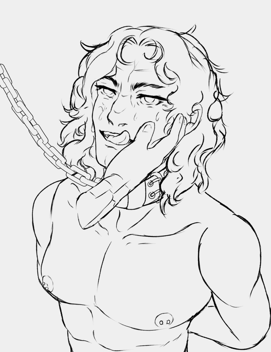freakybely's tweet photo. #wip o aguiar é um cachorrinho bem treinado https://t.co/aiW0KDeldb
