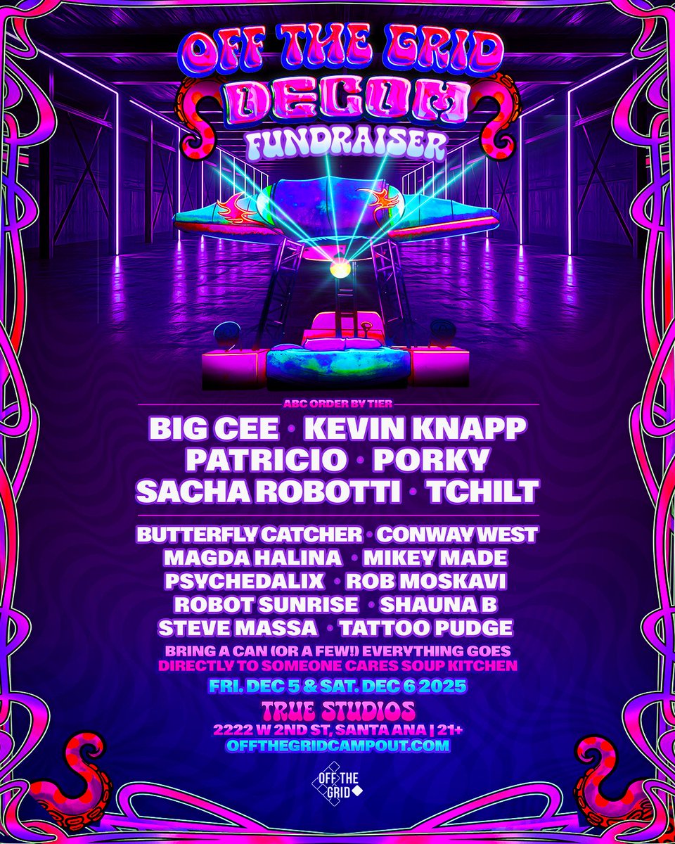 SATURDAY OTG decom  ✨
w/ @kevinknappofficial @patriciobeats +++

bandsintown.com/e/107624422