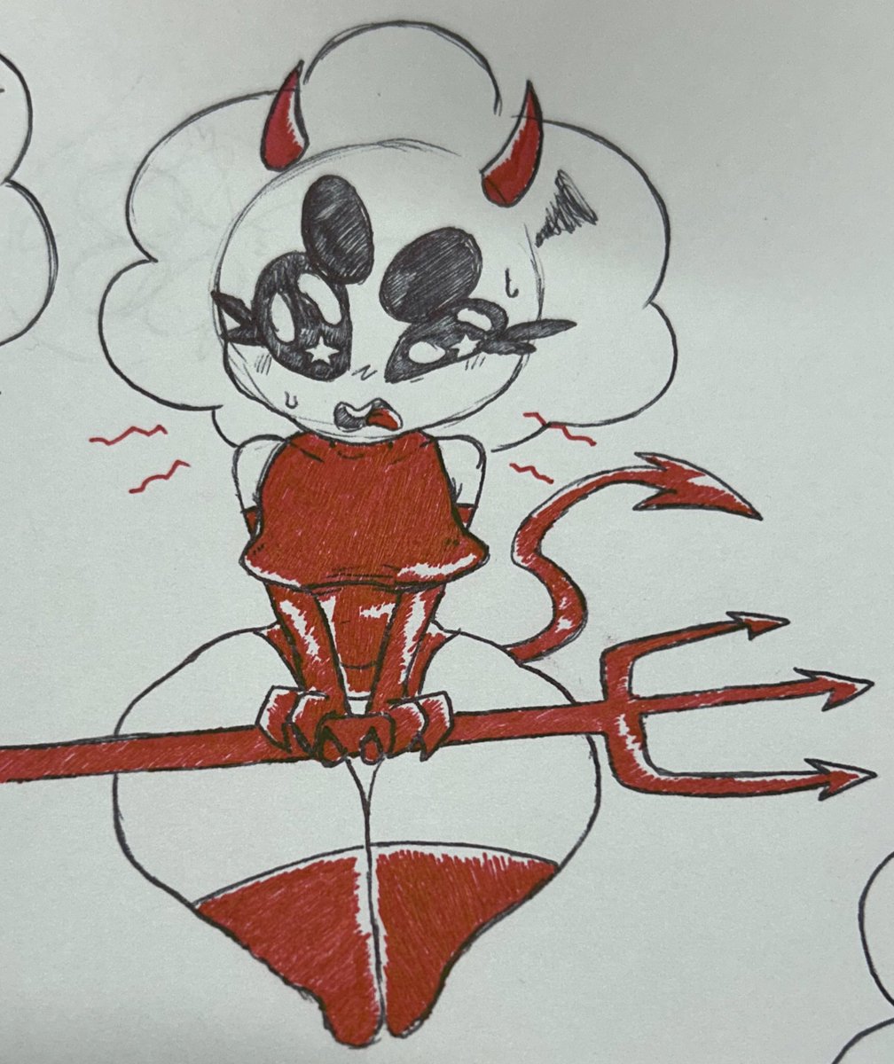 PinkToFu1's tweet image. Shorty Doodles 👽