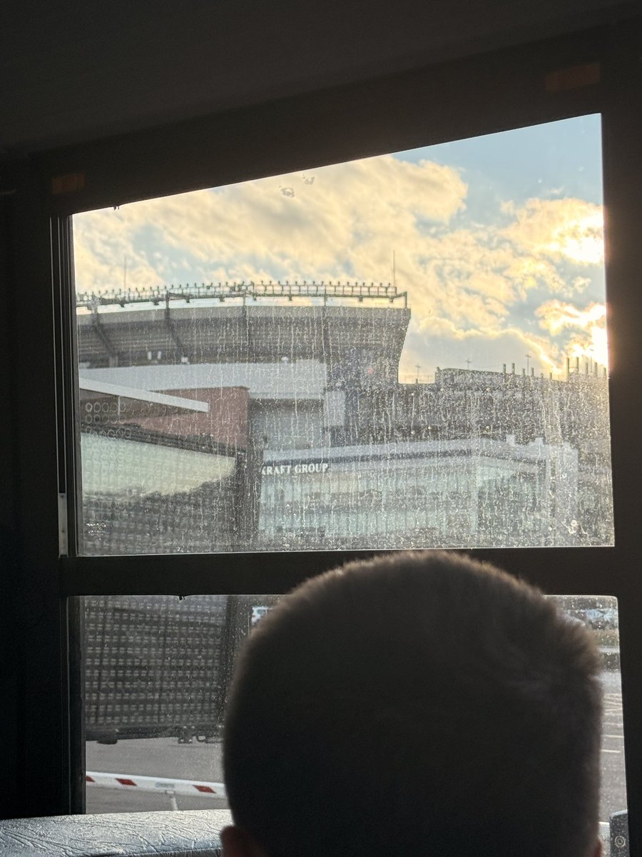 Imagine. You’re a small-town kid , hop on a bus with all your boys for the final football game you’ll ever play together. An hour later, you look out the bus window and this is what you see… Gillette Stadium. And it all becomes real. Proud of these young men from Cohasset, MA,