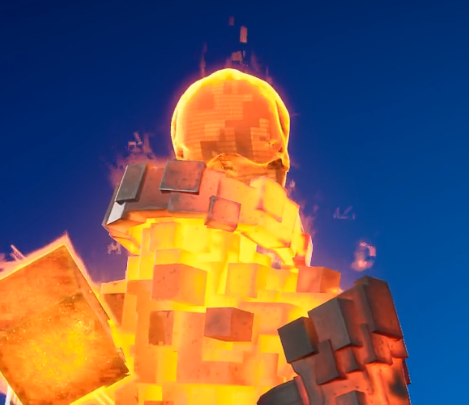 I just noticed, but it seems like Voyager's floating head is actually not real, but a hologram. I think he is actually headless. Which is why the Cube is INSIDE his helmet when he wears it.