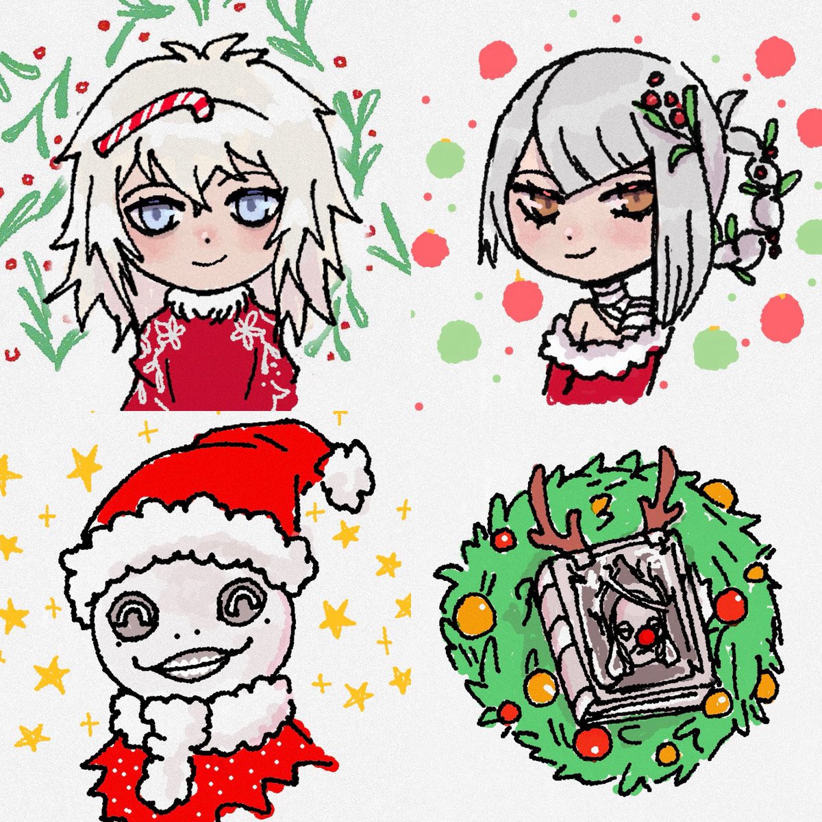 I know it isn’t christmas yet but i predict i will not be very active at the end of the month! 

some icon’s from last year 🥺
#NieRReplicant #ニーアレプリカント