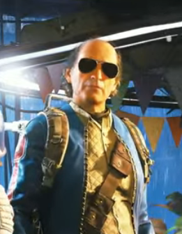 Replicawolf1's tweet photo. @CirqueDuSirois @Twitch i didnt know Mike had a skin in arc raiders!!! https://t.co/pWJpoGY8hm