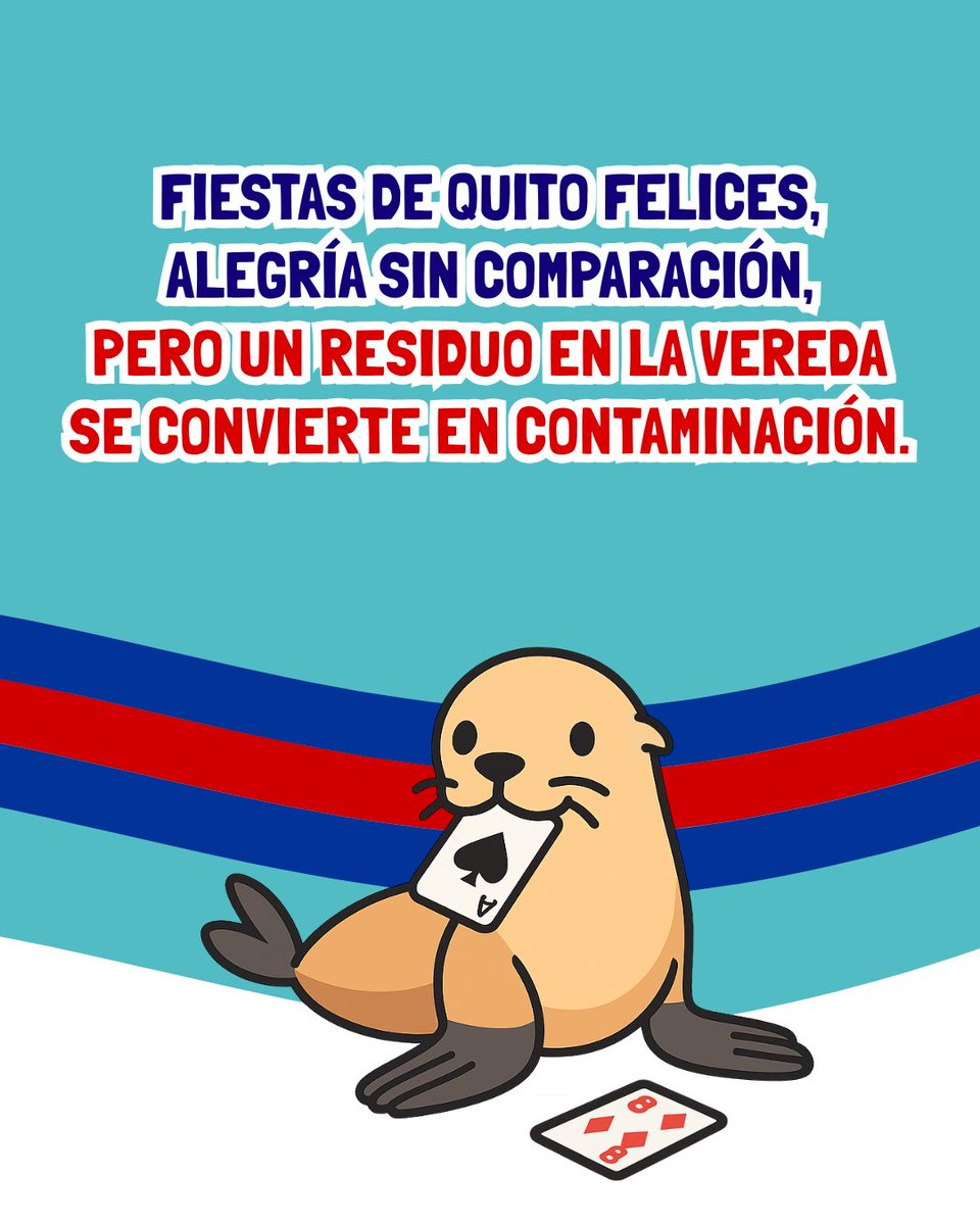 ichthion's tweet image. En estas #FiestasdeQuito te dejamos esta misión:

¡Qué tu alegría no termine en contaminación!

❤️💙🥳
#Quito #Ecuador