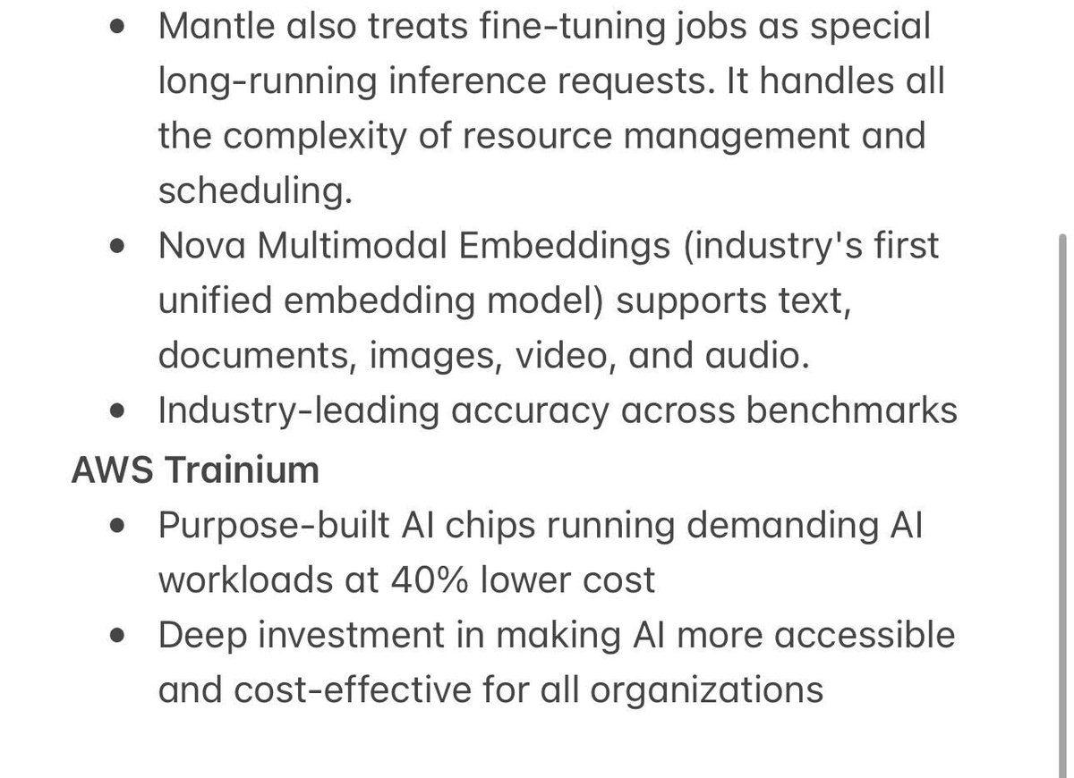 SwamiSivasubram's tweet photo. Today, Peter Desantis and David Brown gave us an up close look into the engineering that powers our services at @awscloud. Here’s my summary of the morning keynote on day four. #AWSreInvent https://t.co/TY3vGUDPXq
