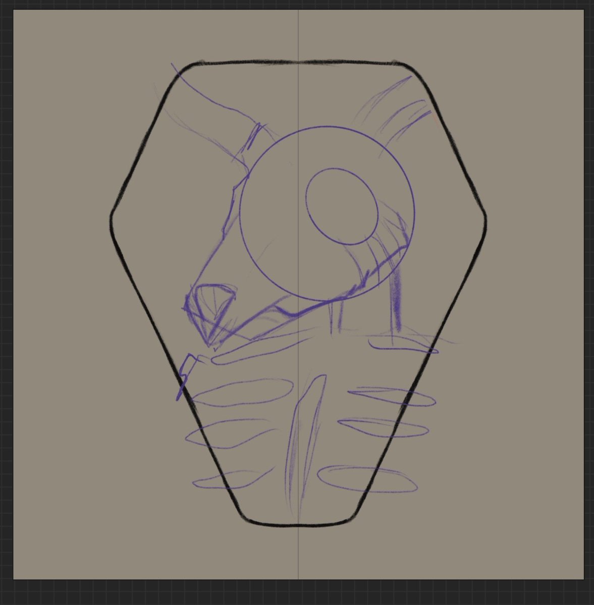 Here’s the concept sketch for the Lawrance coffin button pin.
This will be part of the TPOF merch drop 🦌

#lawrenceoleander #btdlawance #tpof #tpoflawrance