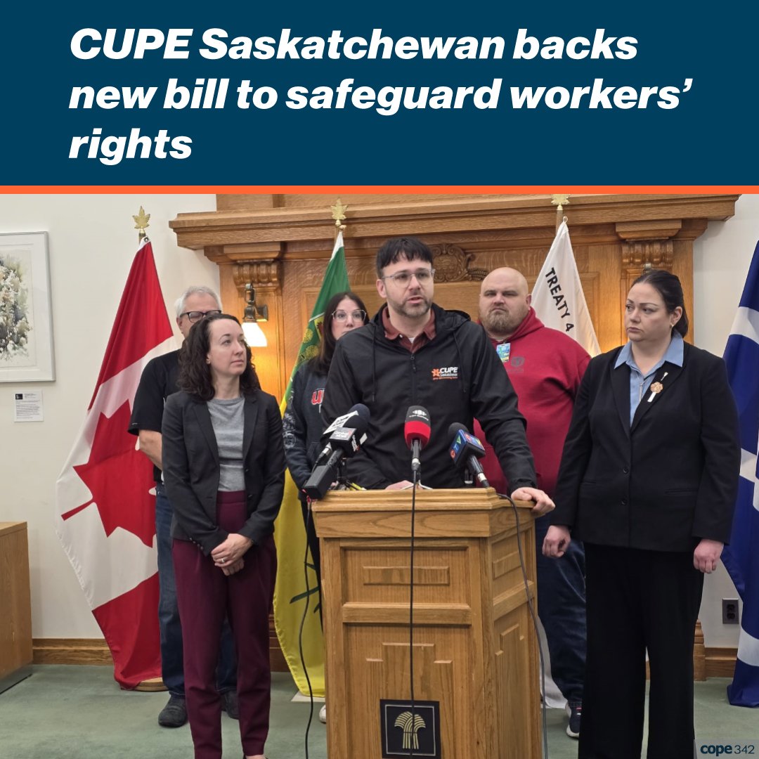 CUPE Saskatchewan tweet media