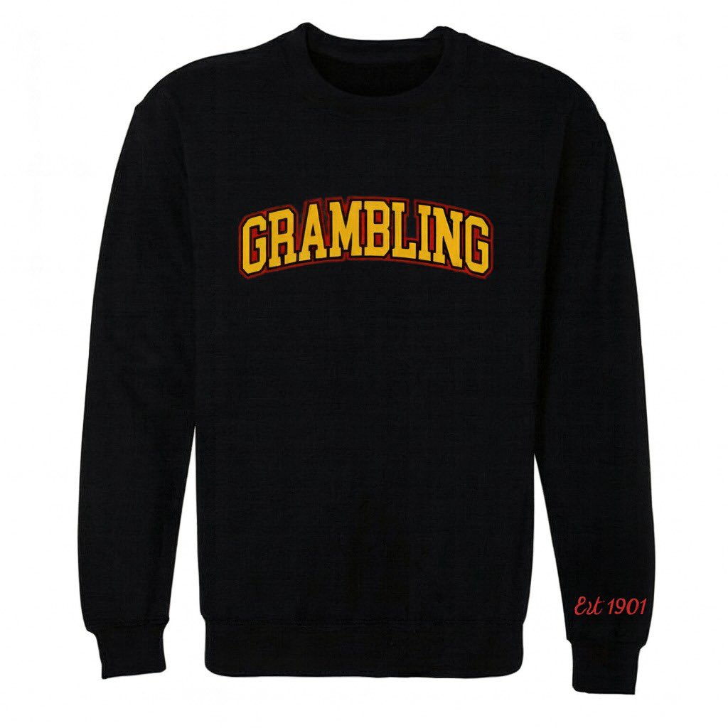 Remember how pretty that stitching was on that Pure and True crewneck I wore Monday? Well, my Grambling buddies have been on me real bad about not having anything for them. So, I’ll start with that for them, but in Black! Please read ALL details 

thecraftgurumc.net/products/est-1…