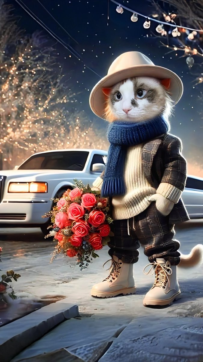 みんにゃ〜😻😻
おはにゃ〜💕💕
キラキラ金曜日にゃよ〜✨✨格好つけポーズしちゃったにゃ〜🤭🤭💕💕
今日もよろしくにゃねぇ〜🤗🤗✨✨💓💓