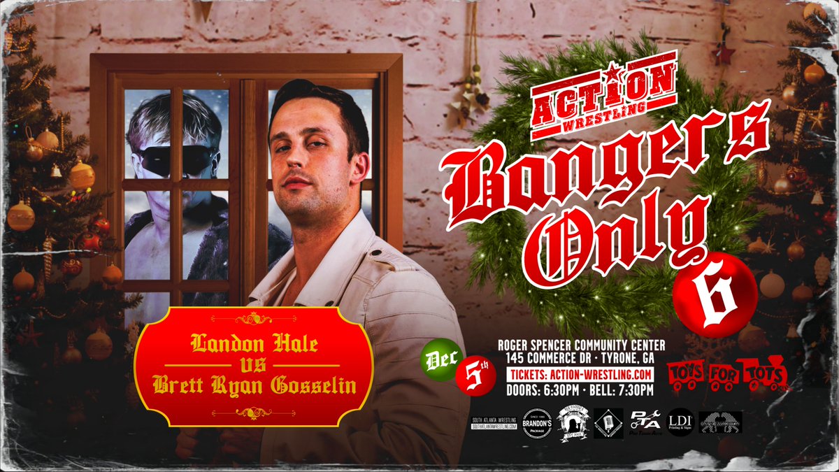 Tomorrow night LIVE on <a href="/indiewrestling/">IWTV</a>, <a href="/victorious_brg/">The Victorious BRG✌🏻</a> debuts in ACTION to face The Good Doctor <a href="/HaleYeah3/">Landon Hale, D.C.</a>!

Tune in to #BANGERSONLY6 at 730pm ET on IWTV!

Thx to <a href="/S_ATL_Wrestling/">Armadillo Dave: SAW DC</a> <a href="/junkiespod/">The Wrestling Junkies Podcast</a> <a href="/LdiNewnan/">LDI Newnan</a> <a href="/pwponderings/">PWPonderings</a>