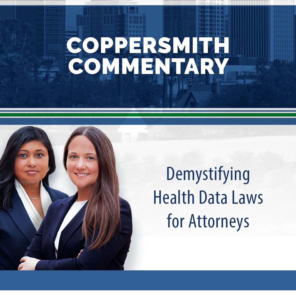 Melissa Soliz and Amita Sanghvi recently walked attorneys through a detailed overview of the current landscape of health care laws during a presentation hosted by the <a href="/AZStateBar/">State Bar of Arizona</a>.

Learn more: cblawyers.com/mel-soliz-amit…