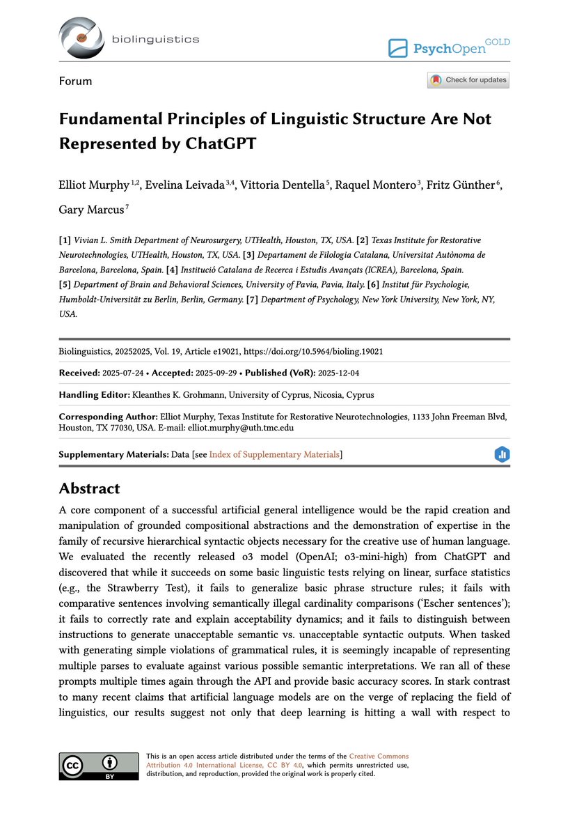 Biolinguistics tweet media
