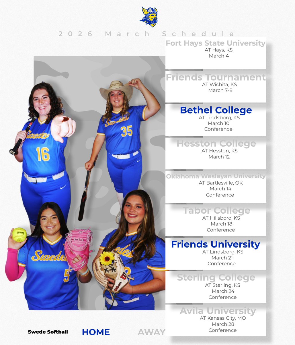BC Swedes Softball tweet media