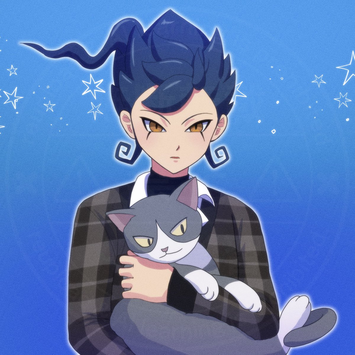 イナイレ×まねきねこコラボありがとう 猫と剣城くん🐈⚔️