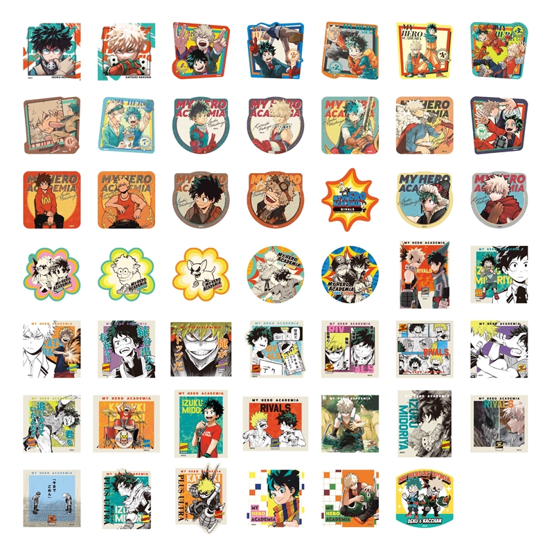 僕のヒーローアカデミア アートステッカー －RIVALS－ 全種セット 本日