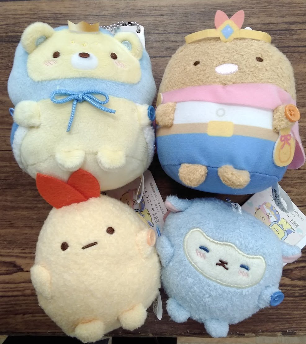 映画すみっコぐらし4 なかよしボールチェーン付きぬいぐるみ 本日入荷