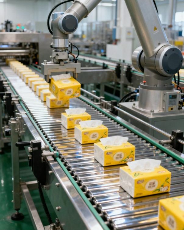 Haisheng1988's tweet image. Toilet paper production equipment in action—steady, high-performance. Partner with us! #ToiletPaperProcessingGear #fyp#Toiletpapermachines #facialtissuemachine #napkinmachine #KitchenPaperTowelMachines