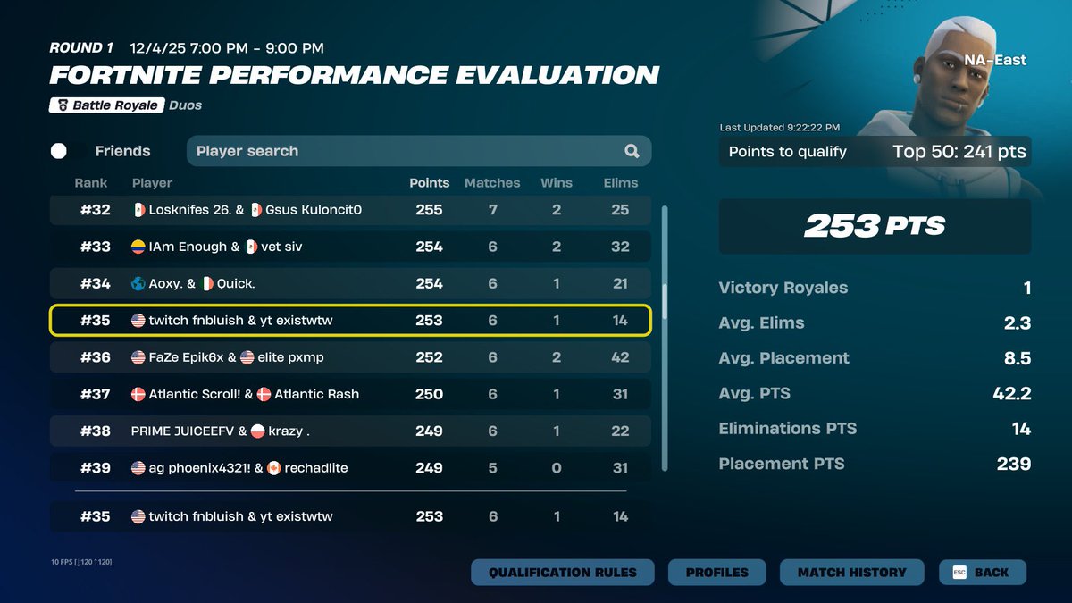 Qualed eval w/<a href="/existishim/">wtj exist</a> landing island in finals🥺