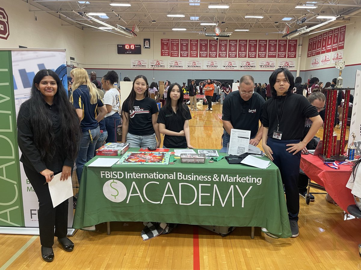 CounselingSlms's tweet photo. Thank you to our @FortBendISD partners, @FBISD_CTE and the Academies! https://t.co/4868BY5FQw