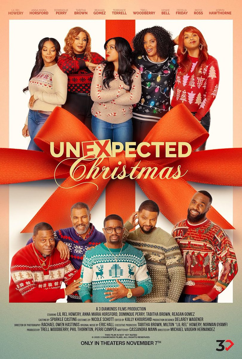 This is one of the best Christmas movies of the year in my opinion.. Its available on Starz.  #UnexpectedChristmas #Starz