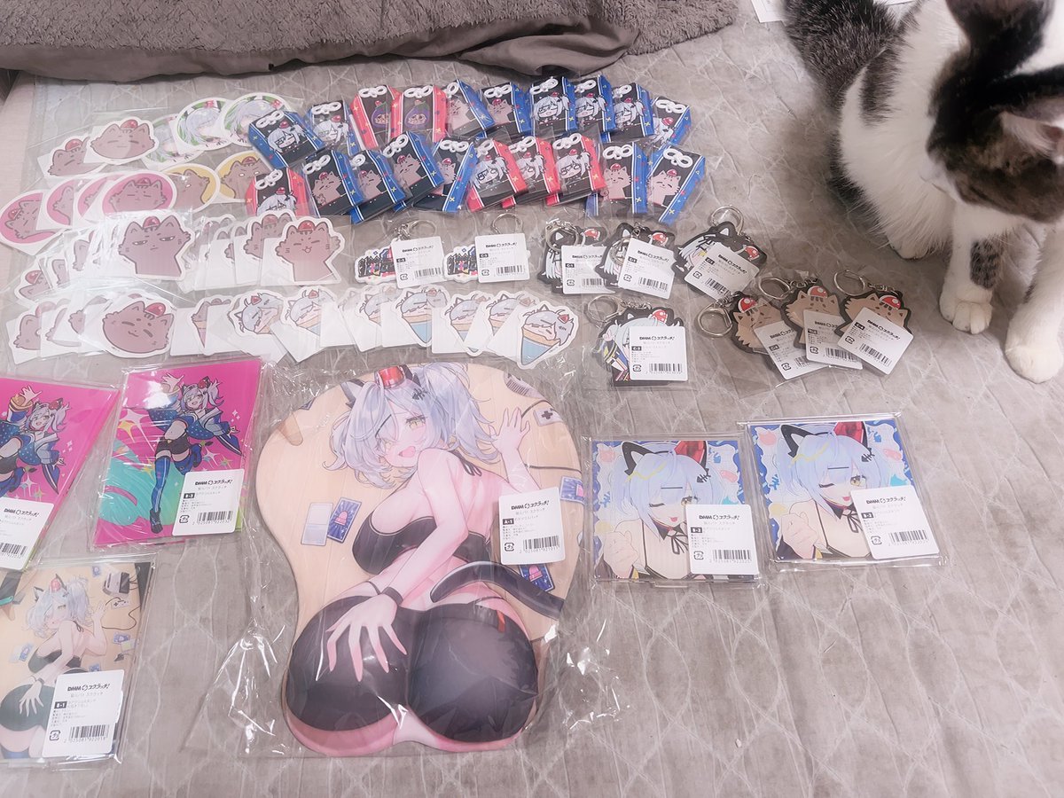Fumi_REALITYo's tweet photo. dmmスクラッチのやつ届いたー！
コンプできなかったけど大収穫 https://t.co/YzbeBzMbjO