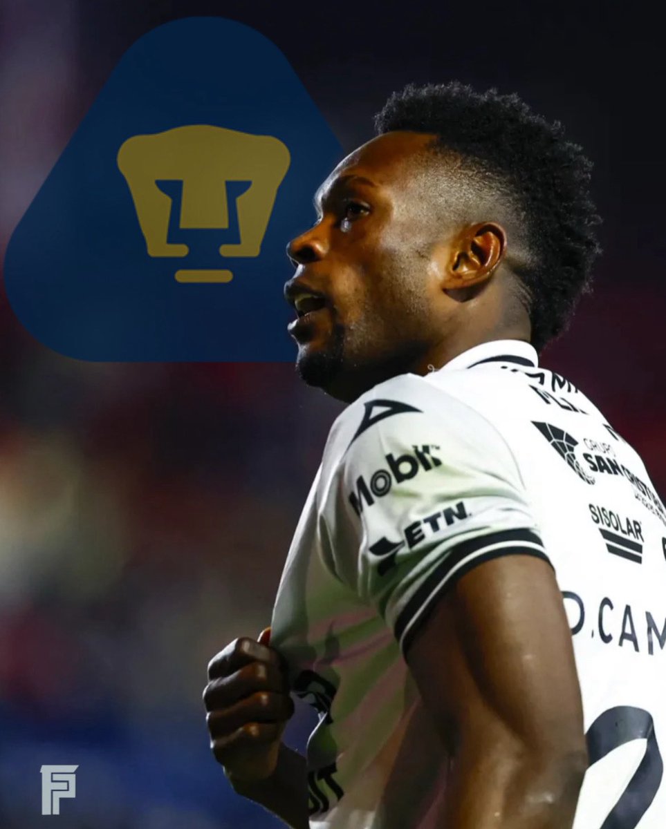 FanPumaOficial's tweet photo. 🚨🇨🇴 Con información de C.Merlo, Pumas va a la carga por Diber Cambindo, tras haber quedado descartada la incorporación de ‘Chicho Arango’. 

El Necaxa está dispuesto a negociar, sin embargo el precio ES ALTO. https://t.co/BEgT1D3d1Y