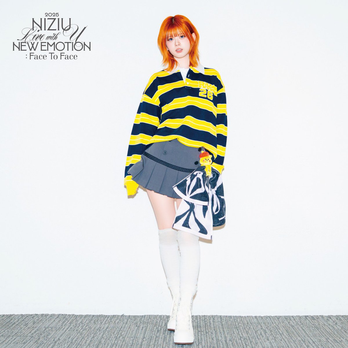 NiziU Live with U 2025
“NEW EMOTION : Face To Face”

オフィシャルグッズを着用したメンバーフォトを公開✨
事後通販は12/8(月)23:59までとなっております！
この機会をぜひお見逃しなく📢

▼JYP JAPAN ONLINE STORE
jypj-store.com/collections/ni…

▼Sony Music Shop
sonymusicshop.jp/m/sear/groupSh…

#RIKU