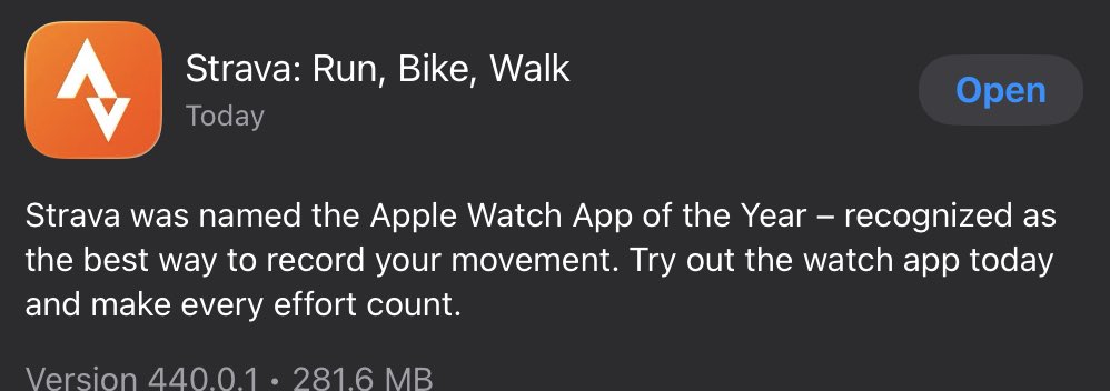 Bikeistan's tweet photo. Oddly, when we had problems with the way @Strava parsed #applewatch fitness data #stravasupport said they didn’t have the resources to work on Apple Watch data transfers because “not that many people used it.” Who is at the controls, Strava? https://t.co/m0eCLsr6KW