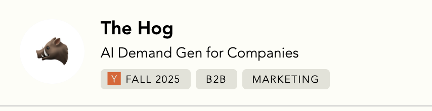 Wait.. did this tweet make them change their 1-liner? 

It's been updated on YC website. 

No longer