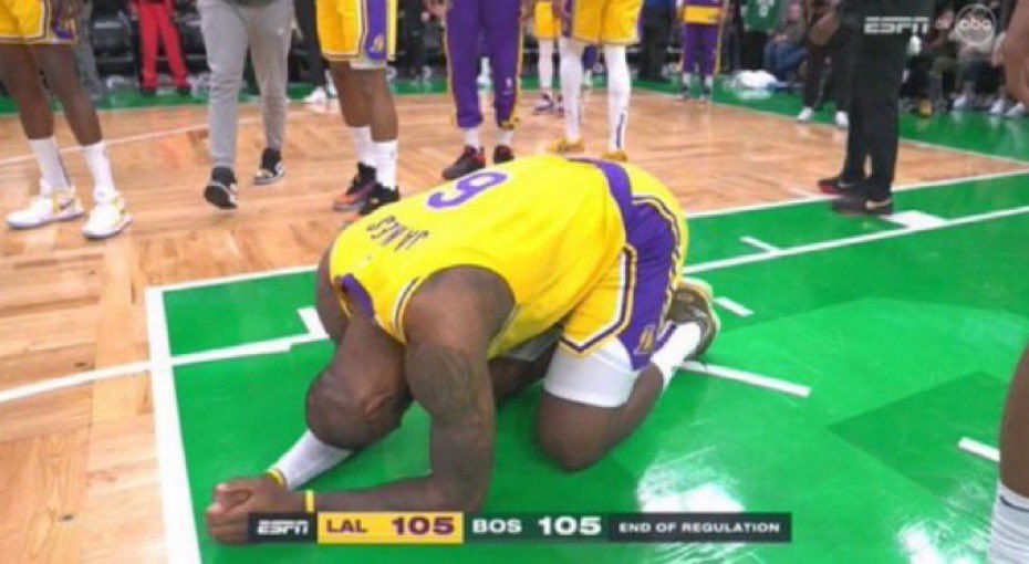 Lebrons washed no one talk to me. Its really over.