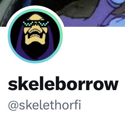 skelethorfi's tweet image. #NewName