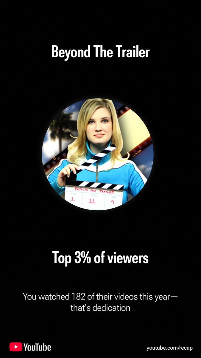 I didn't realize how much <a href="/GraceRandolph/">Grace Randolph</a> I watched in 2025 😅 Only movie/TV channel I watch though and I always appreciate their insight &amp; perspective youtube.com/recap