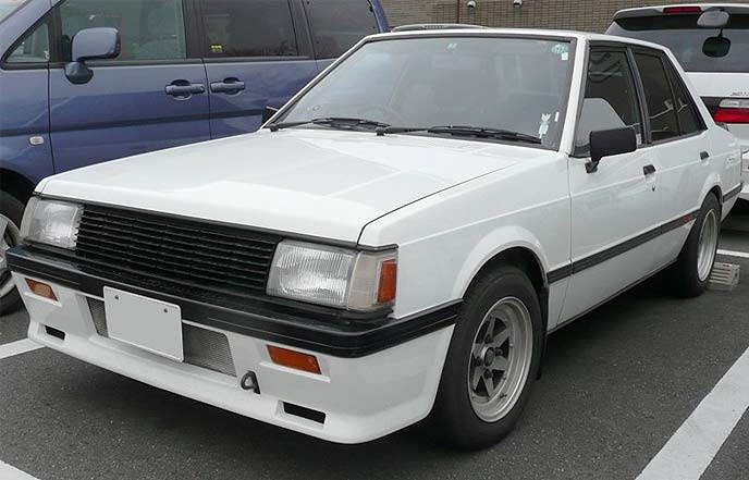 三菱 ランサーEX （1979～1987年） 2代目ランサー。1.2L/1.4L/1.6L/1.8