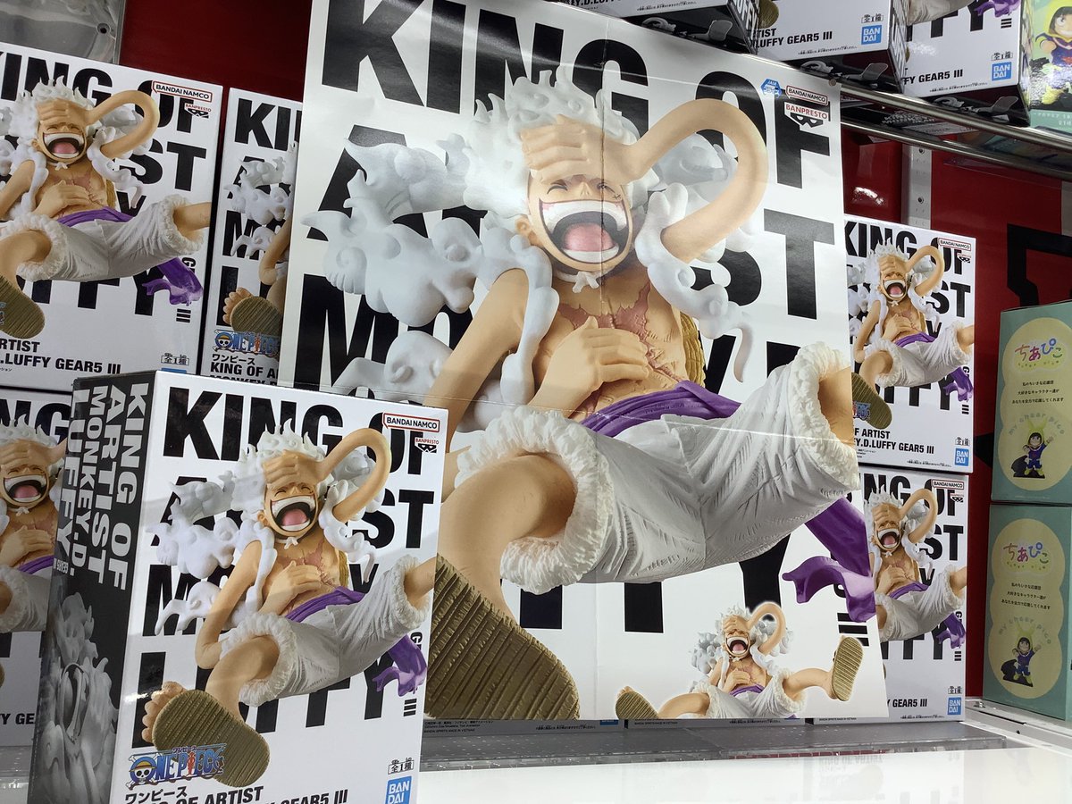景品情報】 ワンピース KING OF ARTIST MONKEY.D.LUFFY GEAR5 Ⅲ 入荷