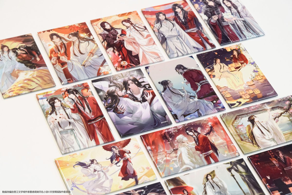 ⋰ 「アニメ天官賜福展 -天地流光-」 グッズ紹介🦋 ⋱ キャラファイン