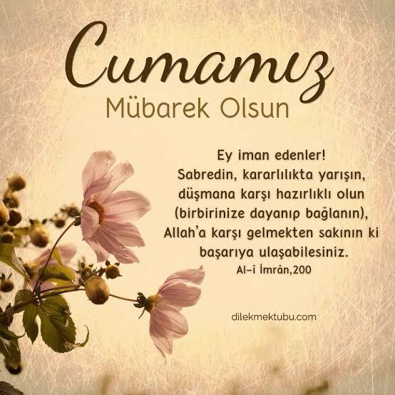 Ey iman edenler! Cuma günü namaz için çağrı yapıldığında Allah’ı anmaya koşun ve alışverişi bırakın. Bilirseniz, bu sizin için çok hayırlıdır.” (Cuma Suresi, 9. Ayet) 🤲  Selamün aleyküm hayırlı sabahlar Hayırlı Cumalar dilerim yeni güne Bismillah Allah'a emanet olun 🤲🇹🇷🙋🏼‍♂️